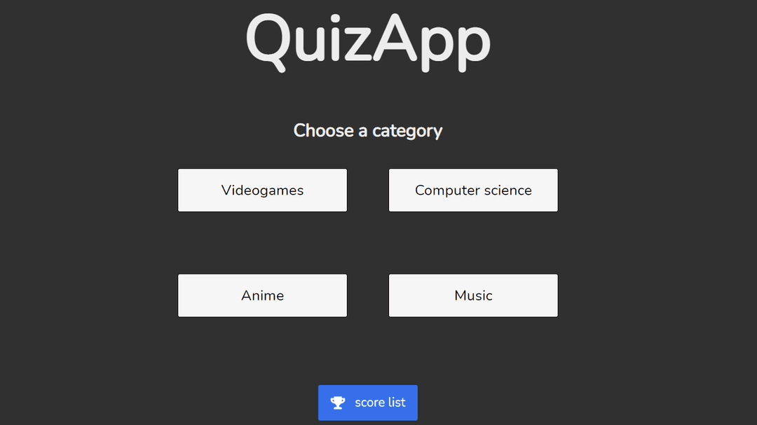 Quiz App